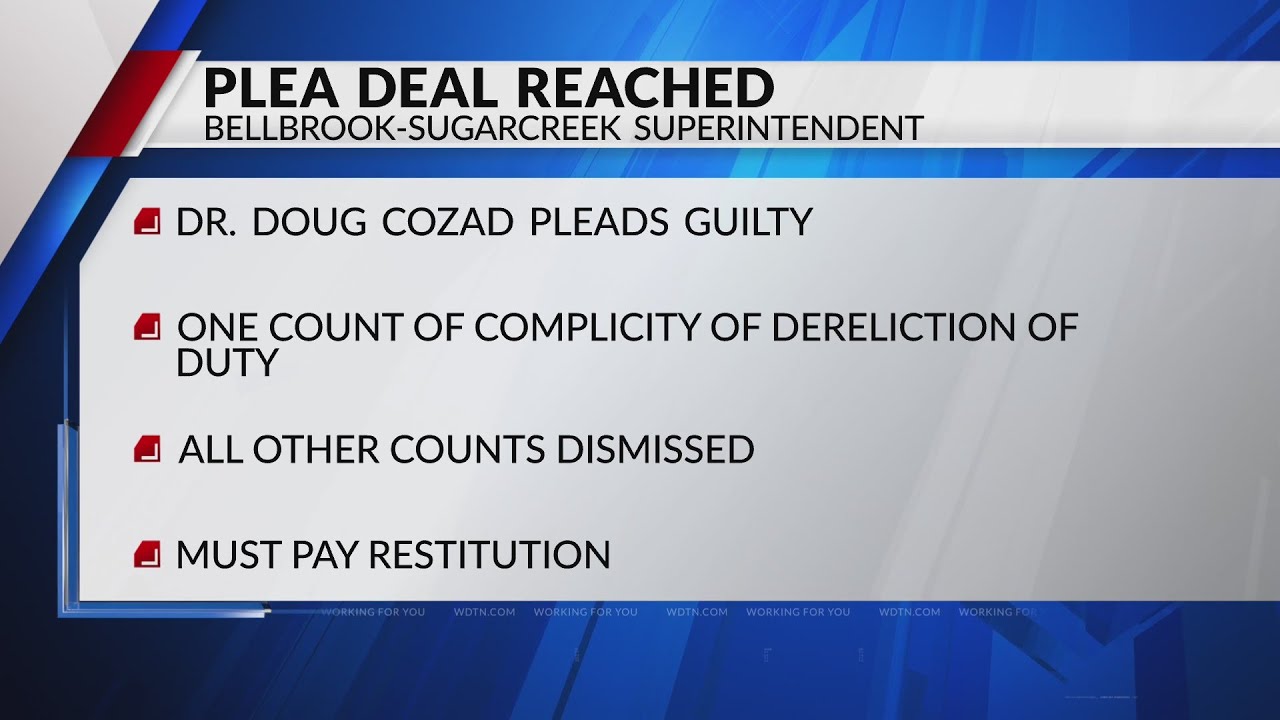 Bellbrook superintendent takes plea deal; School board undecided