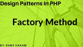 #5- Design Patterns in OOP PHP course - Factory Method شرح بالعربي