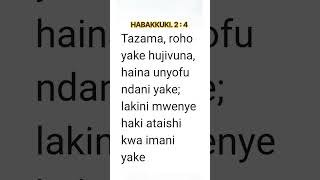 HABAKKUKI. 2 : 4 #somabiblia