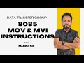 MOV and MVI instructions of the 8085 microprocessor | 8085 | Microprocessor | 8085 Processor