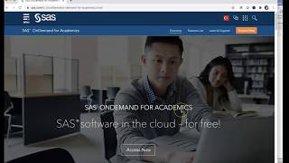 Accessing SAS for Free using SAS Studio via SAS On Demand