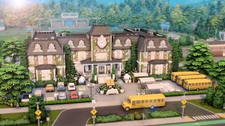 Copperdale High School // The Sims 4: Speed Build // No CC