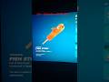 New FREE Fish Stick Pickaxe in Fortnite! #fortnite #shorts