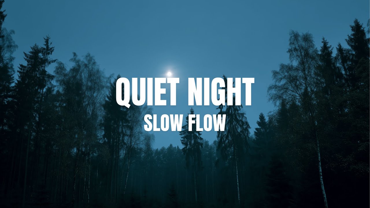 Quiet Night Slow Flow | Minimal Piano for Deep Sleep (30 Minutes)