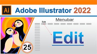 Adobe Illustrator CC 2022 Edit Menu Tutorial Part No 26 by, Amjad Graphics Designer