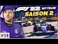 F1 22 myteam 38 le retour  last to first a monza 