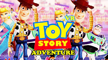 3D Toy Story Adventure | VR Vídeo 3D SBS [Google Cardboard • VR Box]