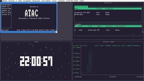 Desktop-TU: Terminal-First Desktop Environment Written in Rust