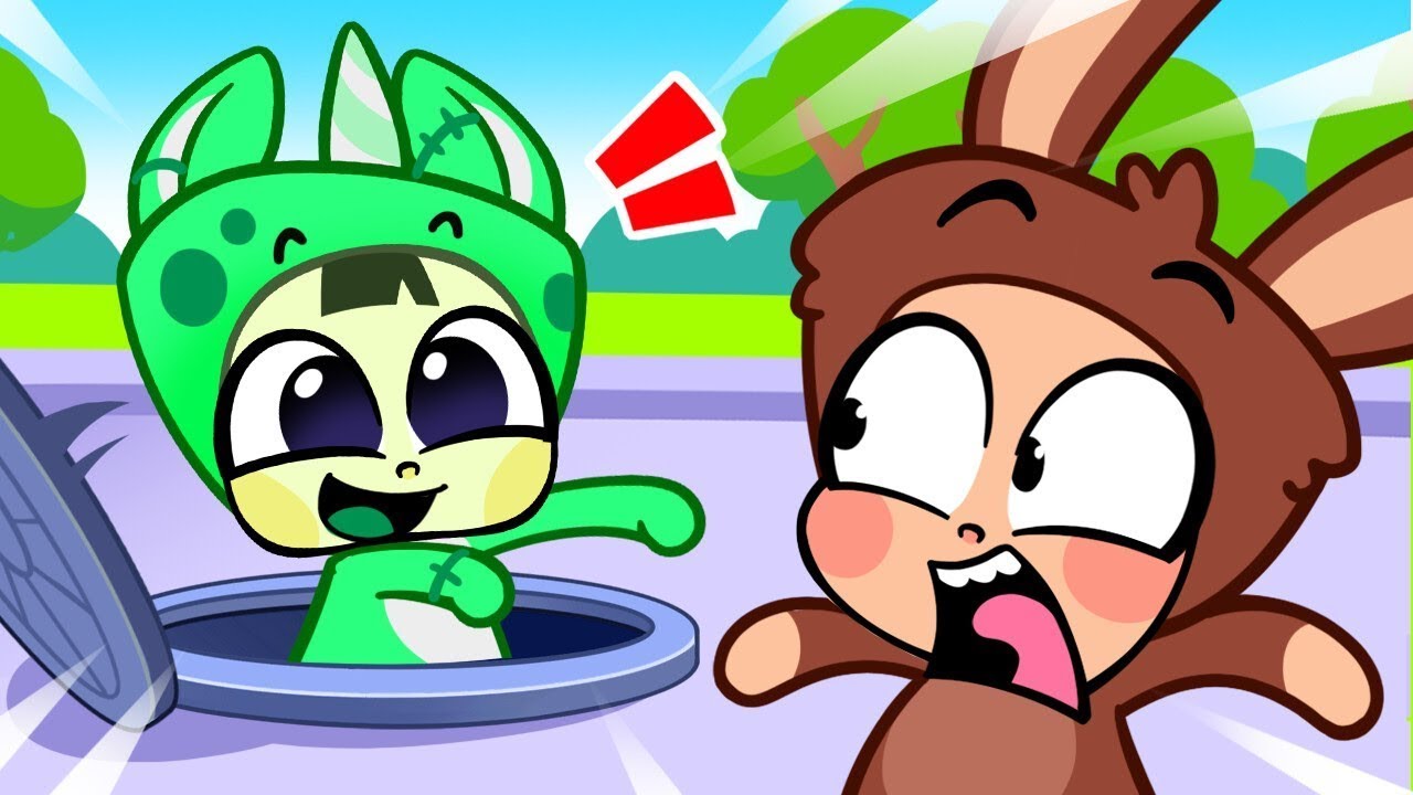 My Friend Turned Into Zombie! Funny And Spooky Cartoons for Kids | Nursery Rhymes