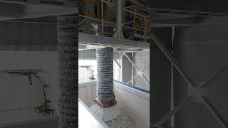 Truck Telescopic Chute for Loading of Limestone