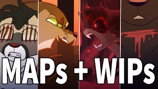 4 MAP parts + Some WIPs!
