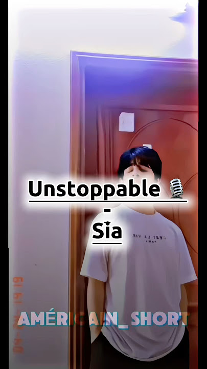 Unstoppable -Sia Original 🎙️#cover #viral #singing #shorts #sia #unstoppable