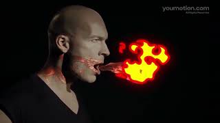 2D FX Fire Elements (Ae) - 10 Hand-Drawn Flames, Free
