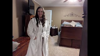 Very nice and absorbent white robe #ad