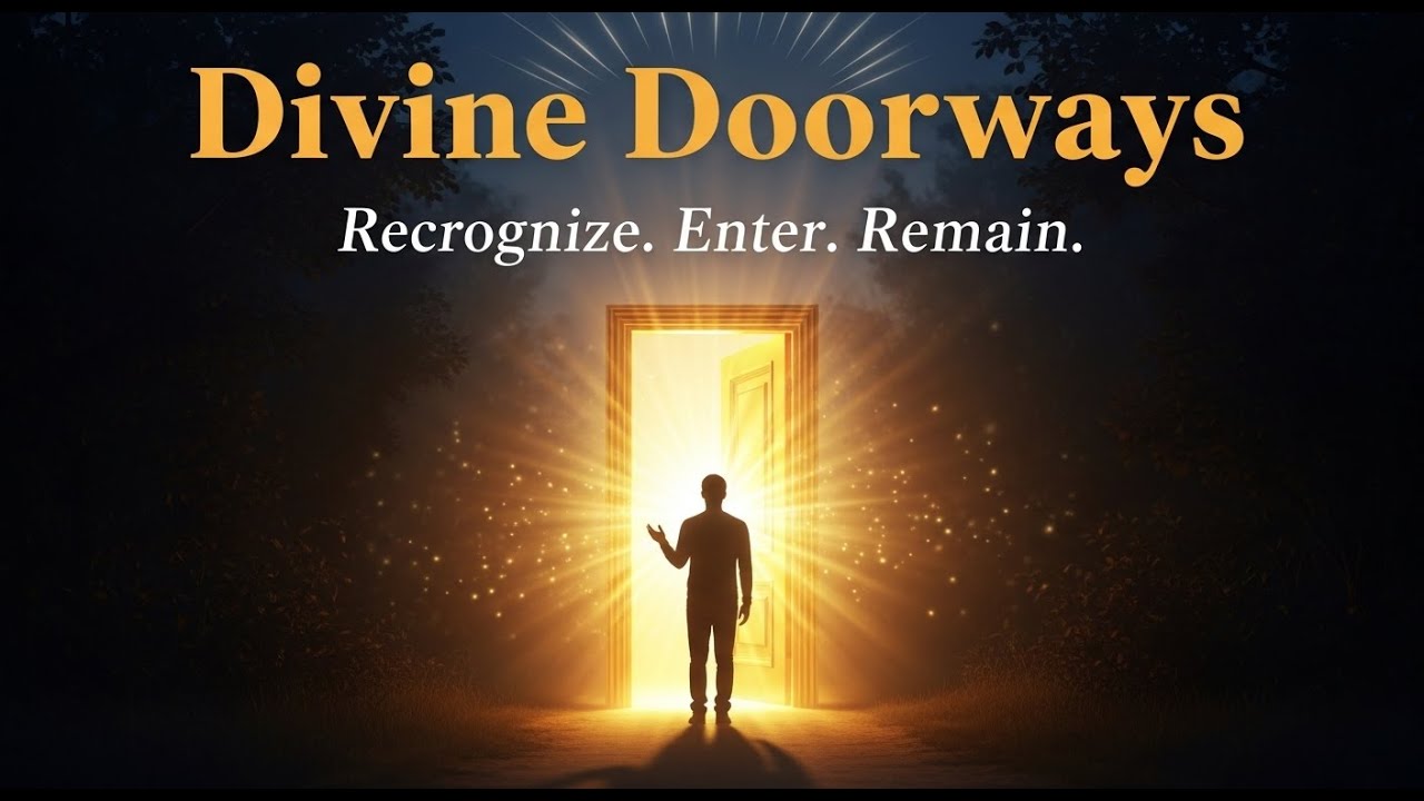 Divine Doorways: Recognize, Enter, and Remain | Daily Devotional