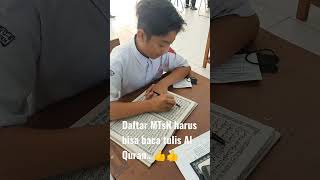 Tes baca tulis Al Quran d MTsN Muara Teweh bagi murid baru.. 👍👍 Tes baca tulis Al Quran d MTsN Muara Teweh bagi murid baru.. 👍👍