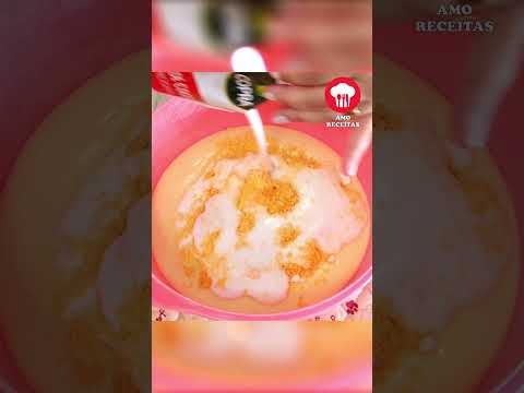 Bolo de AIPIM/MANDIOCA super CREMOSO e sem FARINHA! Fácil e rápido!