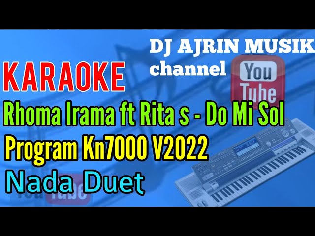 Do Mi Sol | Remix [Karaoke] Rhoma Irama ft Rita Sugiarto - Duet class=