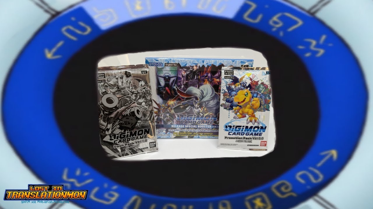 English Digimon Card Game Ver 1.0 Unboxing - Digimon Card Game (TCG) | Lost  In Translationmon