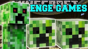 PopularMMOs Pat and Jen Minecraft FAT CREEPER CHALLENGE GAMES - Lucky Block Mod - Mini-Game