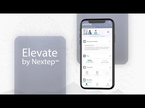 Elevate by Nextep™ Mobile App Features - video from Nextep