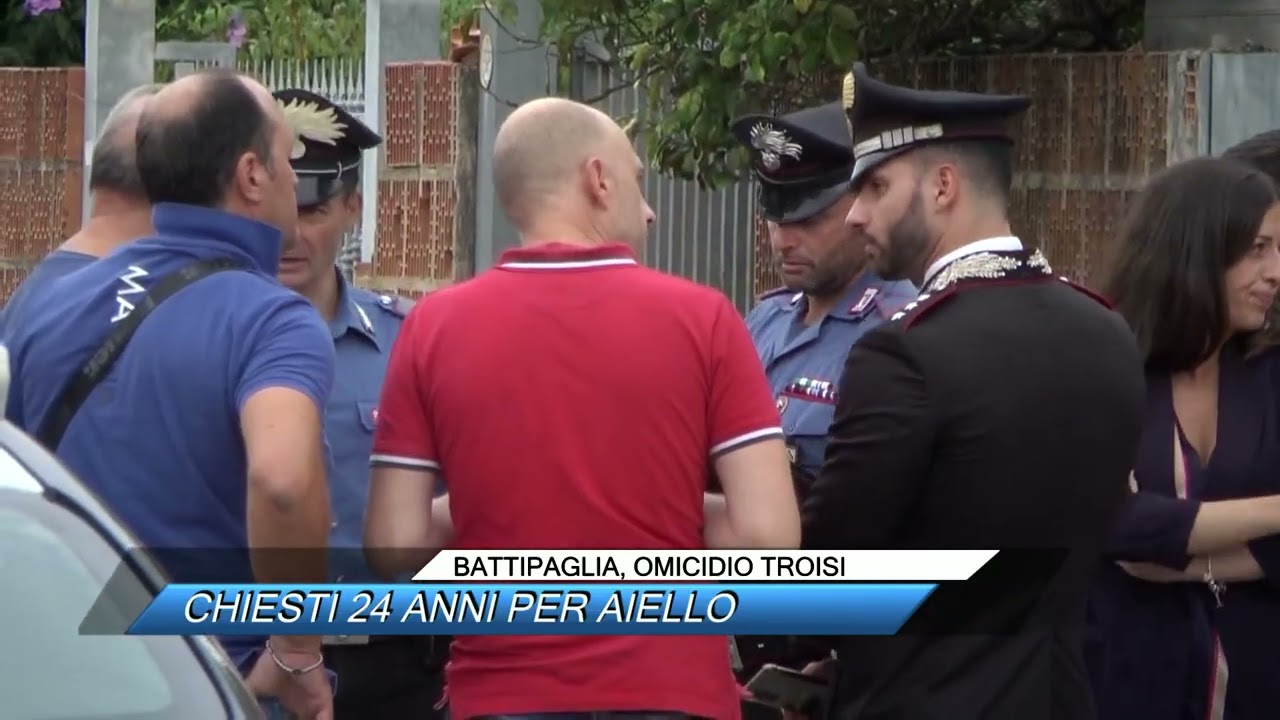 ✅ BATTIPAGLIA, OMICIDIO TROISI: CHIESTI 24 ANNI PER AIELLO  |SUD TV 114|