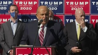 Trump Lawyer, Giuliani, Accuses Pennsylvania of Voter Fraud