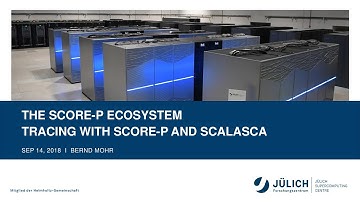 Automated Trace-based Performance Analysis with Score-P & Scalasca
