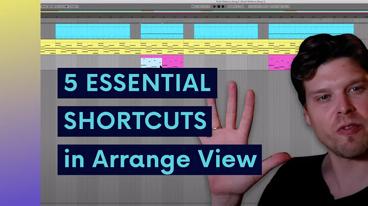 TOP 5 shortcuts in Ableton Live Arrange View