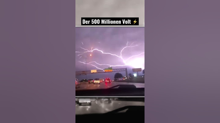 Der 500 Millionen Volt Blitz ⚡️