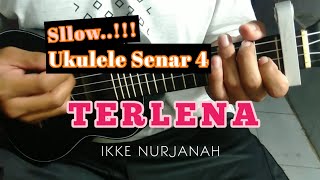 TERLENA - IKKE NURJANAH || Cover Ukulele Senar 4.