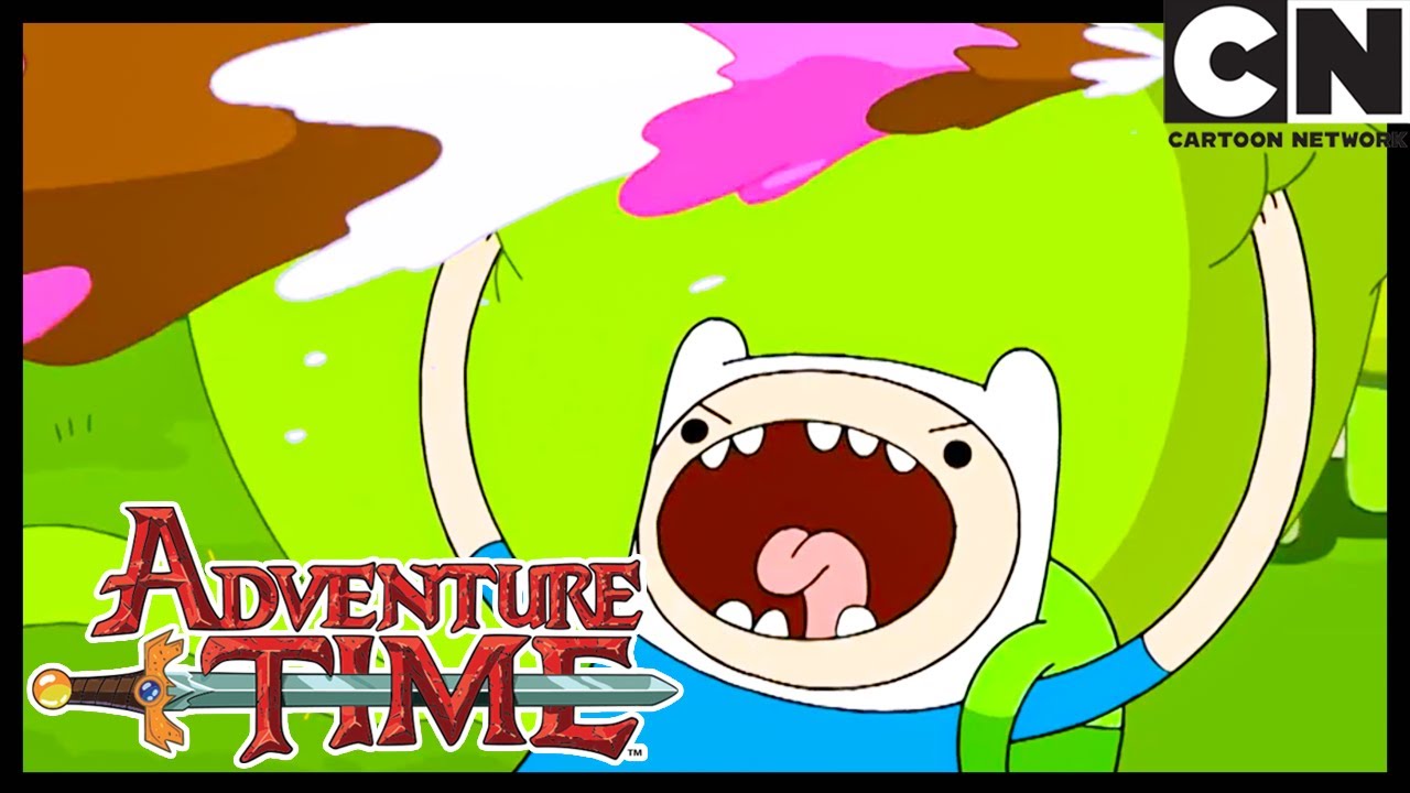 Finn & Jake with Man Face