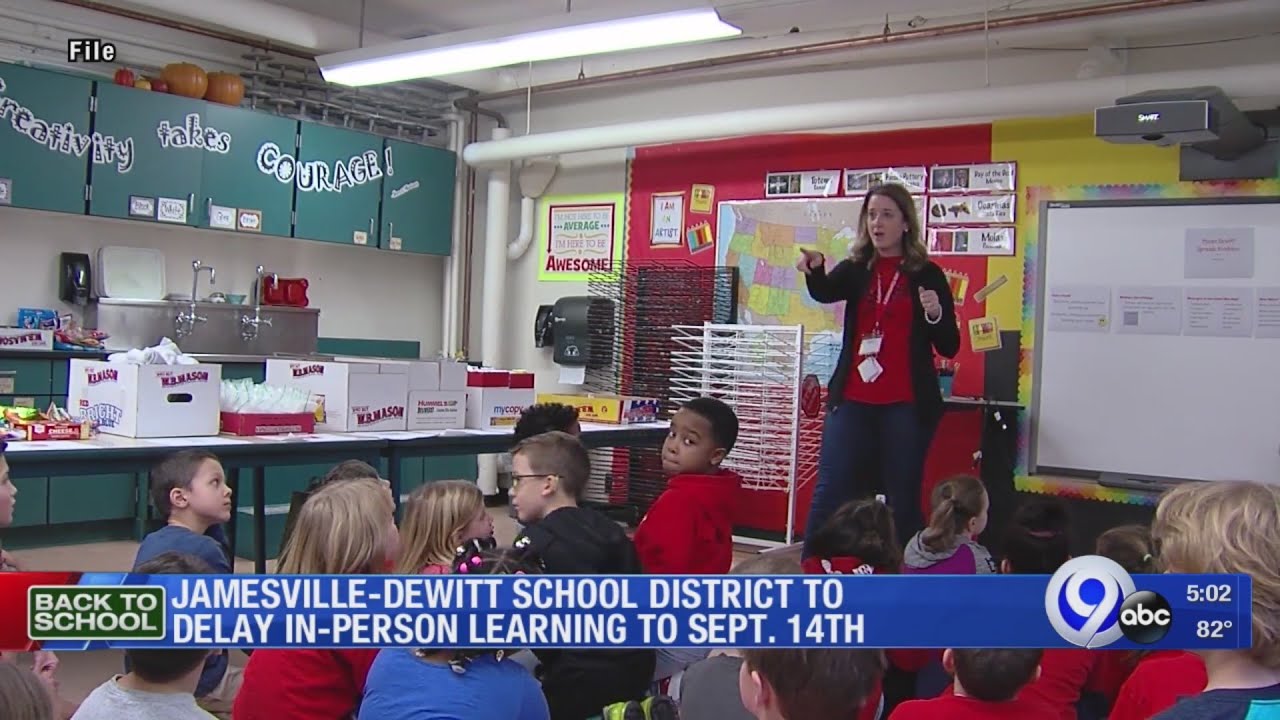 JamesvilleDewitt School District to delay inperson learning to Sept