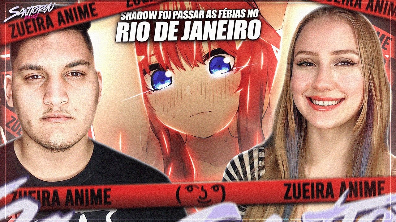 "TRAVESSEIRO" MACIO ( ͡° ͜ʖ ͡°) - ZUEIRA ANIME - REACT EM CASAL