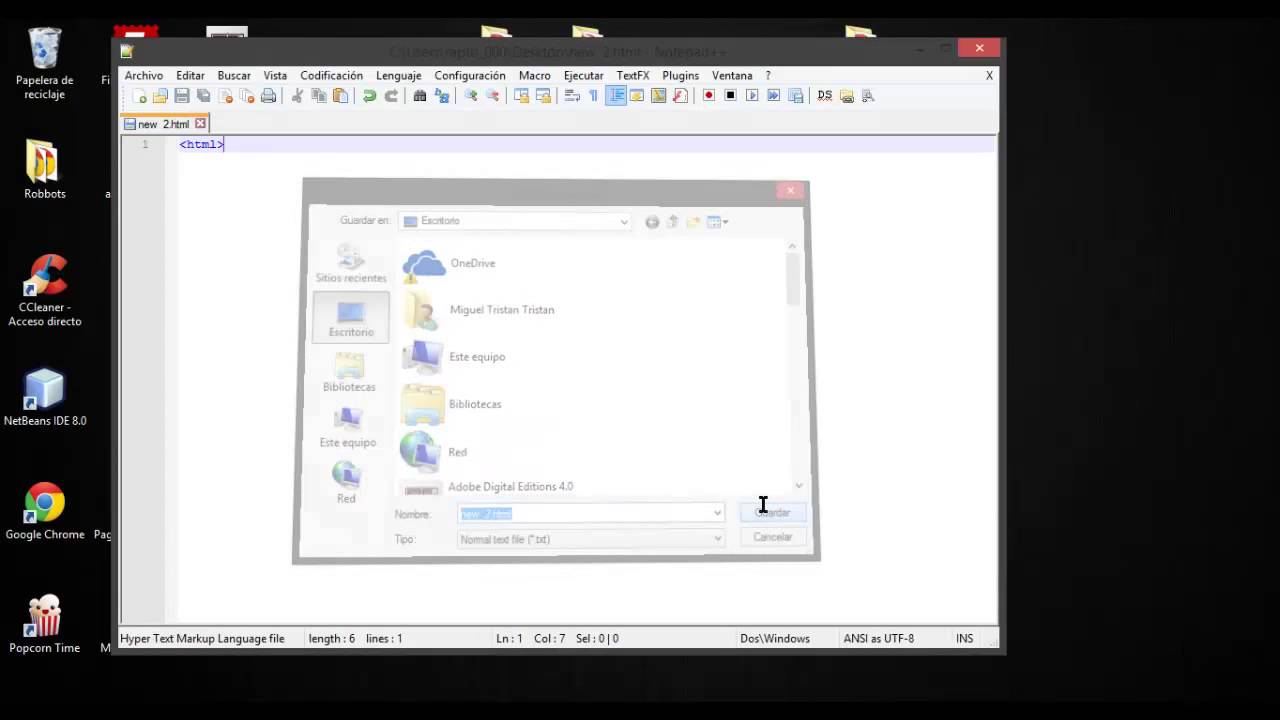 Instalar Notepad++[Editor Para Iniciantes En Desarrollo Web]--Master TR ...
