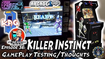 Arcade1Up Killer Instinct | BattleToads Gameplay Testing and First Thoughts (The Next Level: Ep 36)