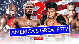 DEBATE: Who is the GREATEST American boxer of all time?!🗽👀