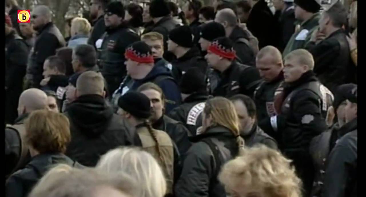 Geldropse schrijft boek over 'haar' Hells Angels - YouTube