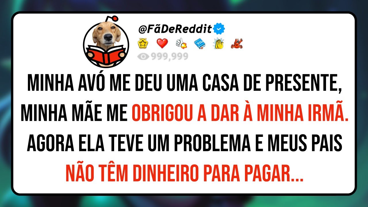 Meus pais me obrigaram a entregar a casa que herdei da minha avó para a filha favorita deles...