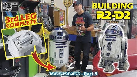 Building Full Size 3D Printed R2-D2 - Part 5 (Phillips Vision: Episode - 164)
