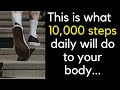 What 10,000 Steps a Day Does To Your Body | Benefits of Walking 10000 Steps Everyday | 10000 Steps