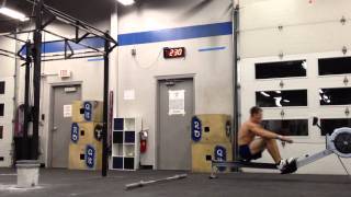 CrossFit 515 - Bobby Noyce does "almost Jackie"