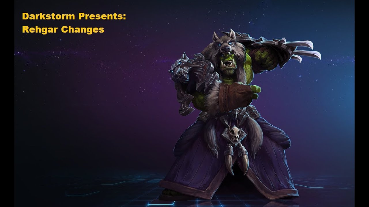 Heroes of the Storm: Rehgar Changes