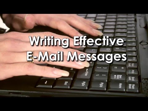 Writing Effective E