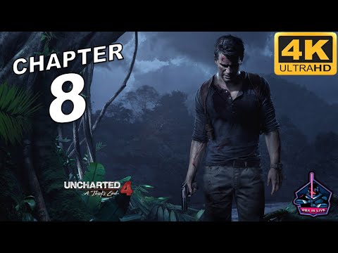 👑 uncharted 4 A thief's end 👉 PART 8 ( The Grave of Henry Avery ) #gameplay #walkthrough #4kvideo