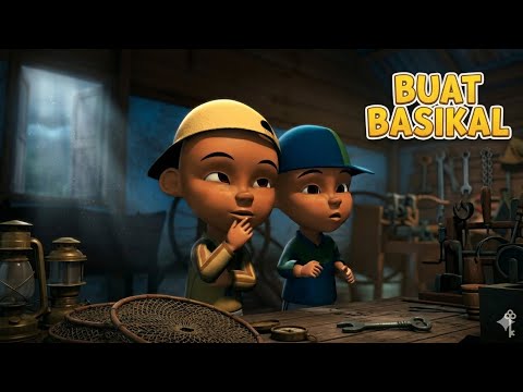 Seronok Buat Basikal Dan Main Dengan Kawan-kawan — Upin & Ipin Basikal Baru (Musim 3) 