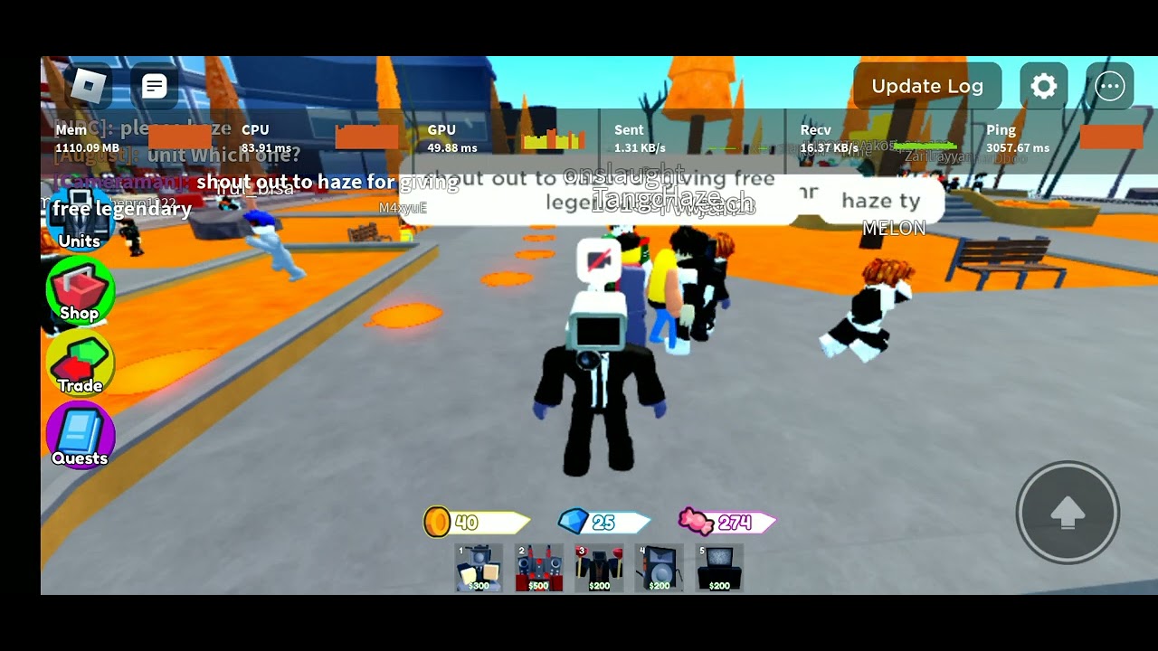 Shout-out to Haze for giving free legendary!!!