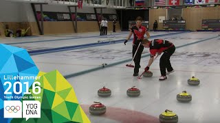 Curling Mixed Team - Semi-Finals | Lillehammer 2016 Youth Olympic Games