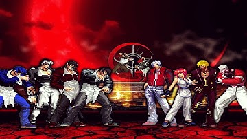 [KOF MUGEN] Iori Yagami Team Vs Random Team