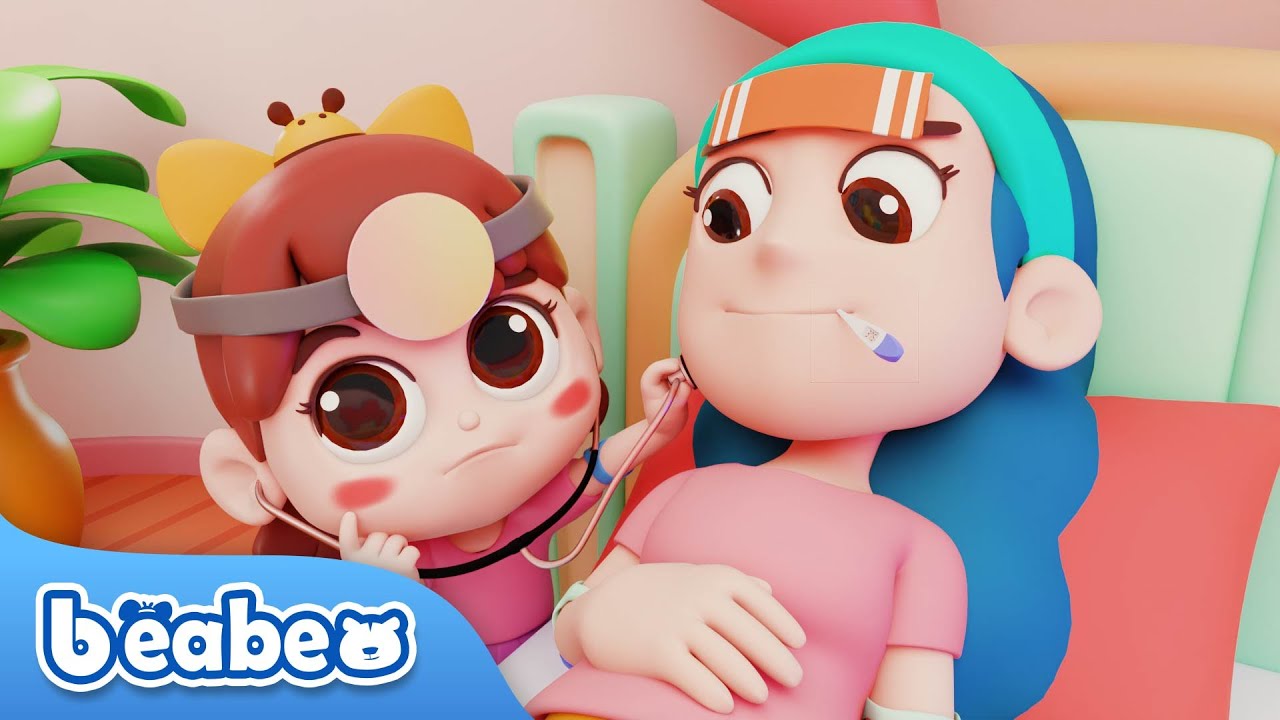 Mommy Got Sick | Sick Song | BeaBeo Nursery Rhymes & Kids Songs - YouTube